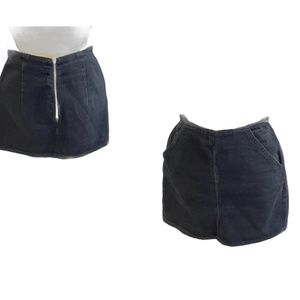 Mini Jean Skirt